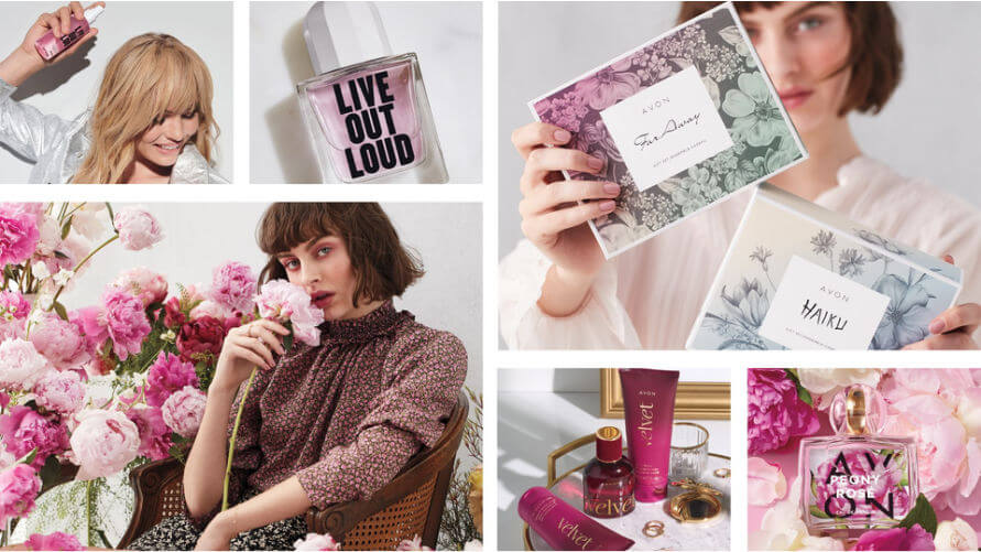 Avon Parfum Live Out Loud, Far Away, Haiku, Velvet, & Peony Rose